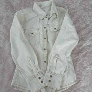 H&M Cream Jean Jacket